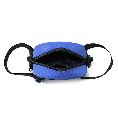 Compact Crossbody Bag with Adjustable Strap and Multi-Functional Pockets